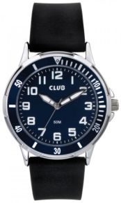 Mellan barndom och vuxenliv, då är det dags för en ungdomsklocka - Club 50m Black Blue A65179S8A