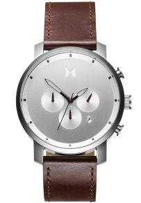 Kronograf och läderarmband - MVMT Chrono Mens D-MC01-SBRL