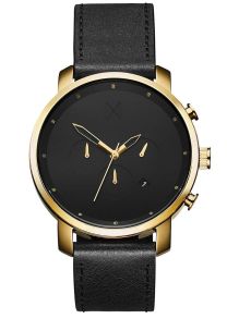 Den stora urtavlan med minimal markering, de tre andra är helt utan - MVMT Chrono Mens D-MC01GL