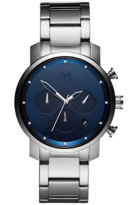 Blå urtavla med blåa urskivor - MVMT Chrono Mens D-MC02-SBLU