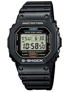 Svart armbandsur - Casio G-Shock Black - DW-5600E-1VER