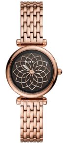 Överlappande blomblad är det enda som finns på urtavlan - Fossil Carlie Mini ES4691