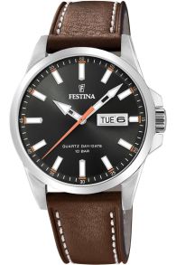 Observera assymetrin på de 4 annorlunda tim-markörerna - Festina Classic F20358/2