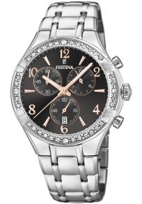 Klassisk elegans, extra funktion - Festina Chronograph F20392/4
