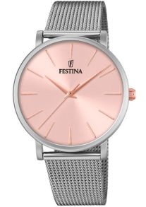 Mesharmband och minimalism - Festina Ladies Classic Slim F20475/2