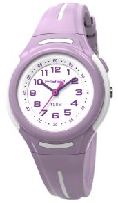 Billig armbandsklocka för kvinnor eller barn - Fibex Mini 100M Aqua Lume FIBEXAAD06