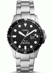 Stålklocka i svart och silver - Fossil FB-01 FS5652