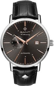 Elegant armbandsklocka med färgharmoni i mörka toner - Gant Park Hill Automatic G102002