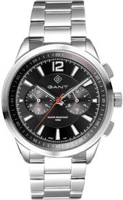 I silverfärgat stål, med justerbart armband - Gant Walworth G144004