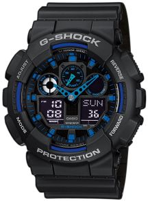 Tuff hartsklocka med mycket funktioner - Casio G-Shock GA-100-1A2ER