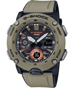 Hartsklocka med 49 mm bred boett, och G-Shocks extrema tålighet - Casio G-Shock GA-2000-5AER