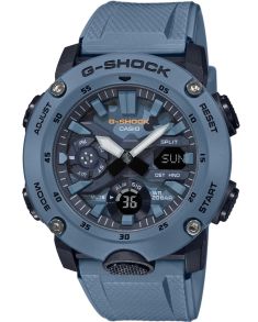 Blå hartsklocka med häftiga funktioner - Casio G-Shock GA-2000SU-2AER