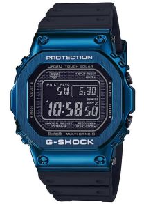 Boett i stål, armband av harts... med bluetooth 4, för extra funktionalitet - Casio G-Shock GMW-B5000G-2ER