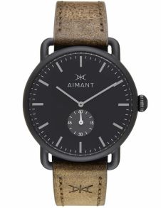 Mycket elegant, där sekundvisaren har fått en egen miniurtavla - Aimant MY - Black Camel GMY-240L5-11