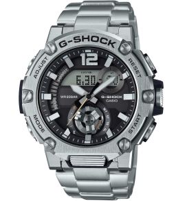 Analog klocka med liten digital skärm och bluetooth 4 - Casio G-Shock GST-B300SD-1AER