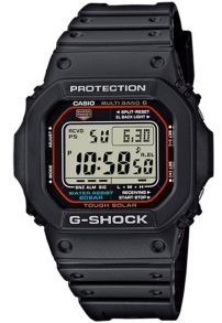 Svart herrur, fyrkantig boett, mycket funktionell - Casio G-Shock GW-M5610-1ER