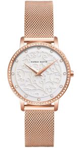 Mmm, en urtavla med struktur - Hannah Martin Feminine Glamour Rosegold White