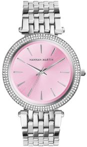 En skvätt rosa piffar upp minimalismens skönhet - Hannah Martin Glamour Silver Pink