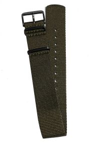 Olive Green Nylon Strap For Seiko 5 Sports 22mm L0FP02DN0