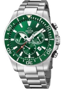 Hela 20 bar vattentäthet innebär att du kan snorkla med klockan - Jaguar Chronograph J861/4