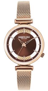 Damur med mesharmband i rödguld - Kenneth Cole New York Ladies KC50590004