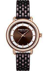 Brunt stålarmband är ovanligt vackert - Kenneth Cole New York Ladies KC50790004