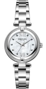 Kvartsur för damer, med urtavla av pärlemor - Kenneth Cole New York Mens KC50980001