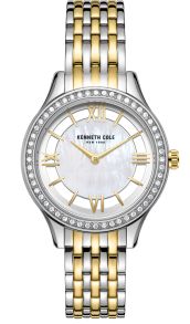 Guld och silver och en skiva pärlemor - Kenneth Cole New York Ladies KC50988002