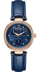 I blått och rödguld, elegant för dam - Kenneth Cole New York Ladies KC51065004