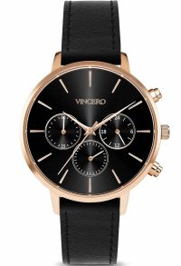 När elegans är ett måste, så är Vincero ett alternativ - Vincero The Kleio - Rose + Black Sunray Bla-Rg-L19