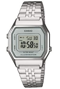 Liten digitalklocka med retroutseende - Casio LA680WEA-7EF