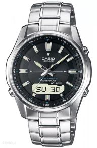 Silverfärgad stålklocka med radiosignalsmottagare - Casio Waveceptor LCW-M100DSE-1AER
