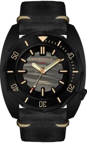 50 bar och heliumventil, i bara 99 exemplar - Nethuns Lava Damascus Steel Special Edition (99 pieces worldwide) 500M Automatic Diver LS133