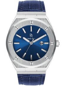 I blått och silver, läder och stål... minimalism - Paul Rich Signature Deep Dive Leather PR68