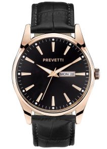Armbandsklocka med lyxigt utseende - Prevetti Calabria PR15001-RGBLASRBLA
