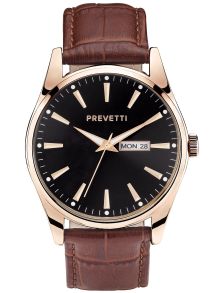 Elegant klocka med bara de nödvändigaste funktionerna - Prevetti Calabria PR15000-RGBLASRBR