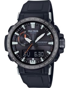 Lyxigt funktionell klocka som kan mäta höjd, lufttryck m.m. - Casio Pro Trek PRW-60Y-1AER