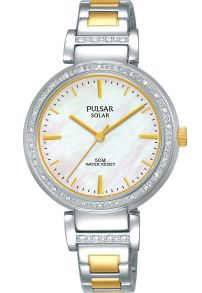 Snygg, enkel och tydlig... smakfullt damur - Pulsar Solar PY5049X1