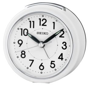 Klassisk väckarklocka - Seiko Quiet Sweep Alarm Clock QHE125W