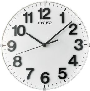 Klassisk väggklocka, fast utan ram - Seiko Wall Clock QXA656W