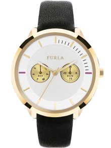 Minimalistisk urtavla trots extra urtavlor för visning av datum samt veckodag - Furla Metropolis R4251102517