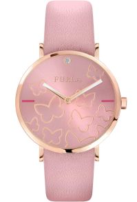 Rosa damur med fjärilar på urtavlan - Furla Giada Butterfly R4251113512
