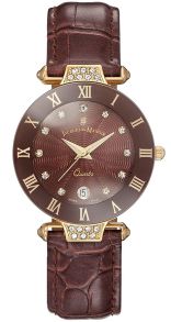 Läderarmbandet ger damuret en manlig touch - Jacques du Manoir Coupole Fashion RCP.82