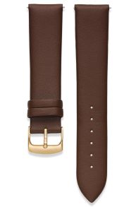 Elegant läderarmband - IHS 20mm Leather 301.02.20 IPG Buckle
