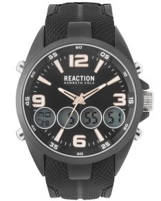 Herrur med svart gummiarmband - Kenneth Cole Reaction Mens RK50276007