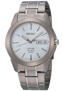Snygga färger på titaklockan - Seiko Classic Sapphire Titanium SGG727