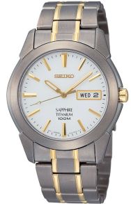 Titanklocka för alla, men speciellt för nickelallergiker - Seiko Sapphire Titan SGG733P1