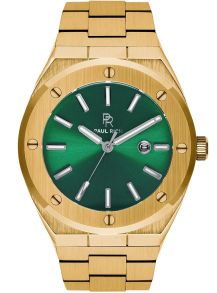 Manligt armbandsur i stål, med boett som utstrålar liv - Paul Rich Signature Kings Jade PR68