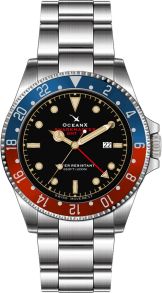 Dykarur med schweiziskt precisionsurverk - OceanX Sharkmaster GMT II Swiss Movement SMS-GMT-211