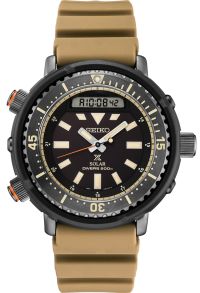 Silikon, solcell, roterande bezel - Seiko Prospex Solar Diver SNJ029P1